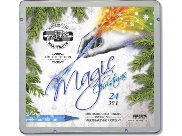 Progresso Magic fargeblyanter 24 farger