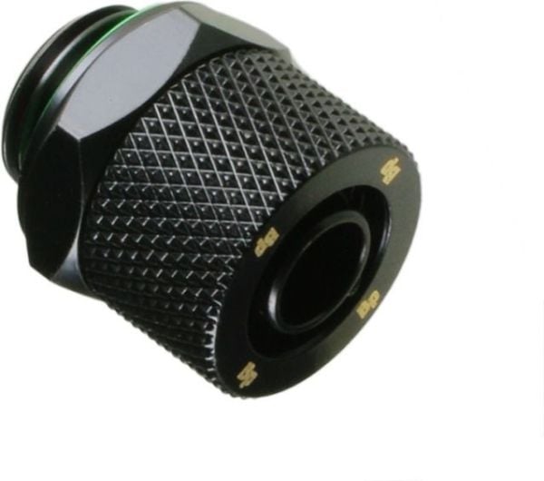 Bitspower-tilkobling rett G1/4 tommer AG til 10/8mm - II, svart matt