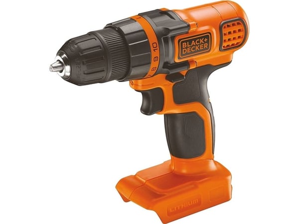 Batteridrevet skrutrekker/bor BDCDD18N 18V kropp, Black & Decker
