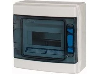 Eaton moduleskap 1 x 8 IP65 UV-beskyttelse IKA-1/8-ST-UV (174189)