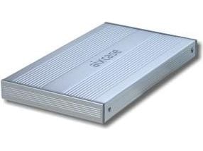 Aixcase AIX-SUB2S - Drevkabinett - 2.5" - SATA 3Gb/s - USB 2.0 - sølv