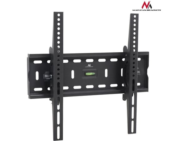Maclean MC-778 - Monteringssett (veggmontering) - for flatpanel - metall - svart - skjermstørrelse: 26"-55"