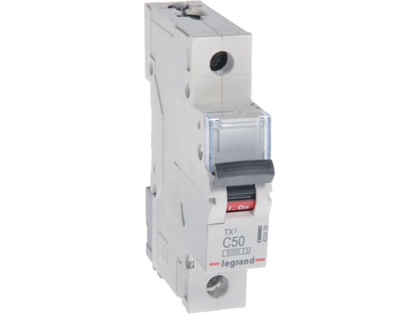 Legrand TX3, Dvärgbrytare, Typ C, IP20, 240 - 415 V