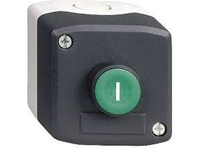 Schneider Electric XALD102, Trykknapkontakt, Ledningsført, Polykarbonaatti (PC), Grøn, Grå, IP66, IP67, CSA UL-listattu