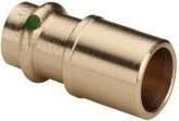 VIEGA Sanpress reduktion 42x28mm af rødgods med SC-Contur