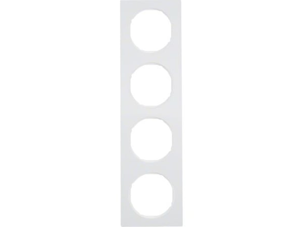 Berker 10142289, Valkoinen, Ruuviton, Berker, Kiiltävä, 1 kpl