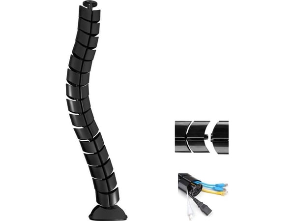 Kaapelirengas Maclean MC-768 B sort 75 cm