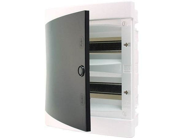 Infälld elcentral ECM24PT-s 24M IP40 transparent dörr (001101075)