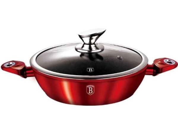 Berlinger Haus Stekepanne med glasslokk 32 cm (BH/1264)