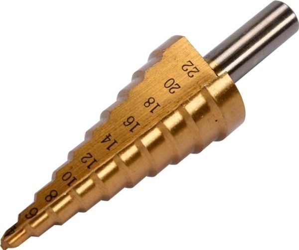 Yato Step Drill 4 6 8 10 12 14 16 18 20 22mm (YT-44741)