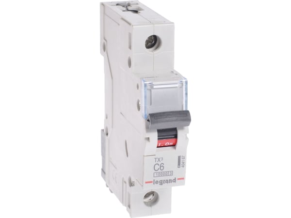 Legrand 404167 Legrand 404167 Johdonsuojakatkaisija 6 A 230 V/AC, 400 V/AC