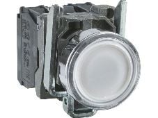Schneider Electric XB4BW31M5 Valaistu painike 600 V 6 A Kosketus (L x S x K) 57 x 30 x 47 mm IP66, IP67, IP69 , IP69K 1 kpl 1 kpl