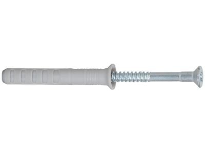 Fischer 50346, Skrue- og veggpluggsett, Murstein, Betong, Pozidriv, PZ3, 100 mm, 1 cm