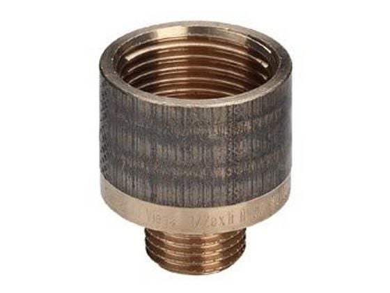 Viega spidsmuffe 1" x 34" rødgods