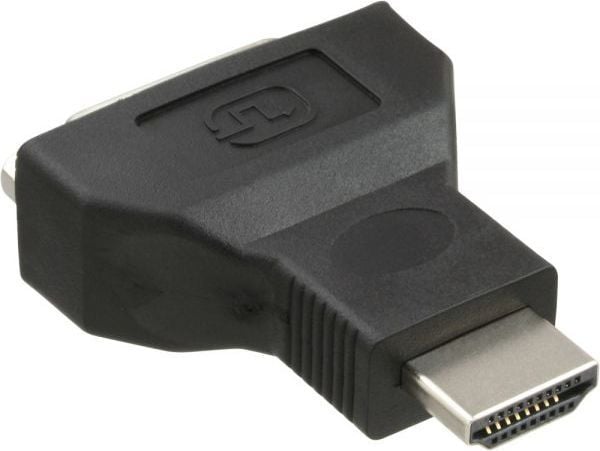 InLine 17670, DVI-D female, DVI-D, Sort