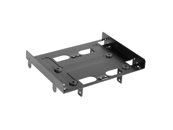 Sharkoon 5.25" BayExtension - Uttagbar harddiskramme - fra 5,25" til 3,5" / 2,5" - svart