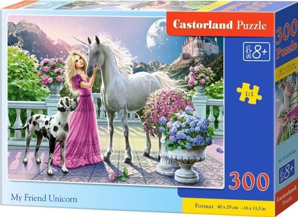 Castorland puslespill Min venn enhjørningen 300 elementer (030088)