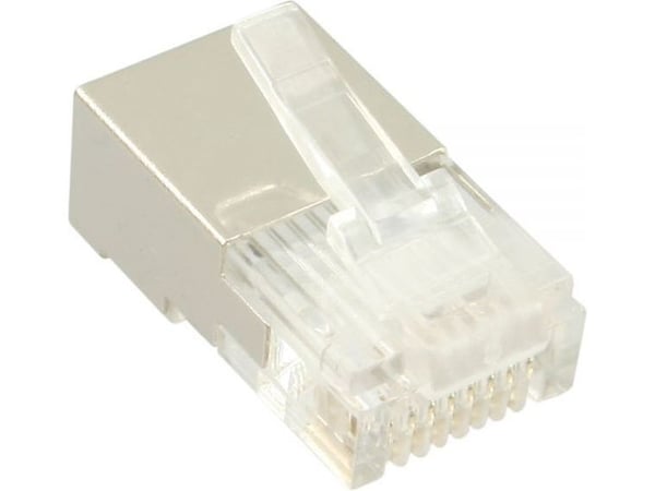 InLine 74000, 8P8C RJ45, Hopea, 26 g, 10 kpl, 12 mm, 23 mm