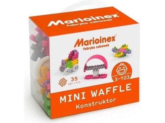 Marioinex Mini Waffle 35 deler konstruksjon