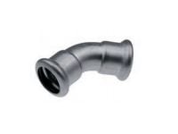 KAN-therm Kolano 45° PRESS INOX 54mm - 6190107