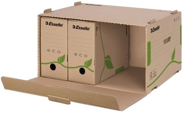 Esselte Eco - Lagerboks - naturlig brunfarge