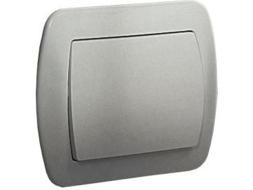 Contact-Simon AW1/26, alumiini, muovi, IP20, 250 V, 10 A, 90 mm