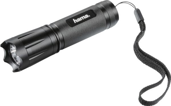Hama Classic, Hodebåndslommelykt, Svart, IP54, LED, 1 lamper, 1 W