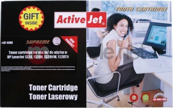 Activejet ATH-49NX, 6000 sivua, Musta, 1 kpl