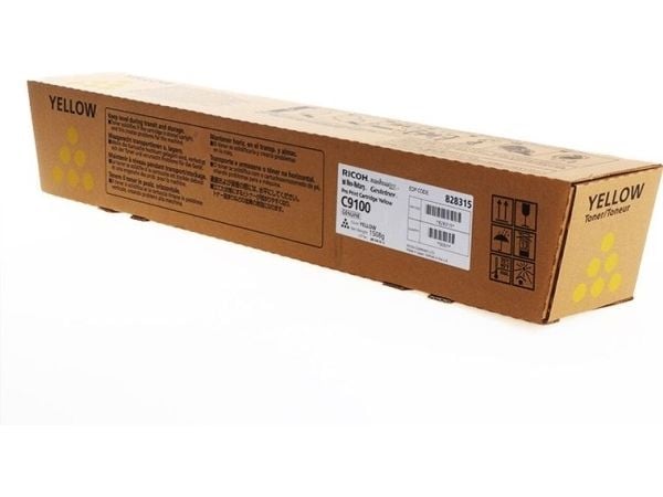 Ricoh 828315, 48000 sivua, Keltainen, 1 kpl