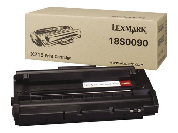 Lexmark 18S0090, 3200 sivua, Musta, 1 kpl