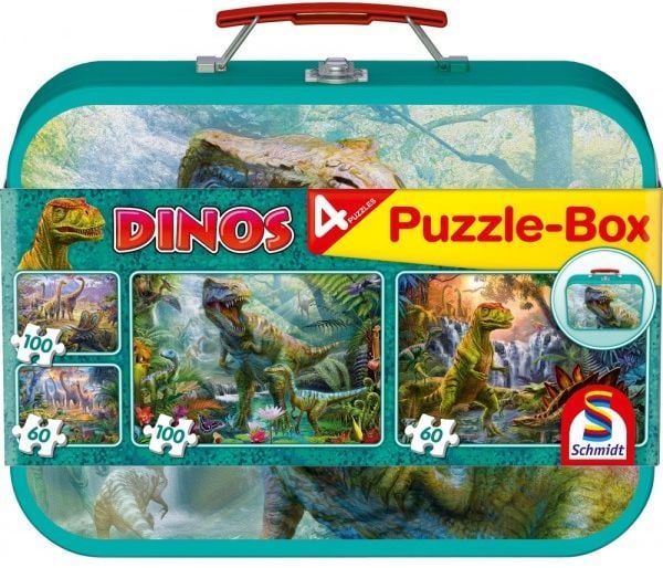 Schmidt Games Pusselbox - Dinosaurier (56495)