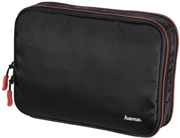 Hama Fancy, Kamerafilterlomme, Svart, Rød, Polytex, 225 mm, 70 mm, 160 mm