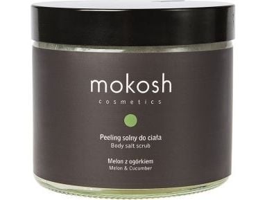 Mokosh Cosmetics mineralsalt body scrub – melon & agurk, 300 g