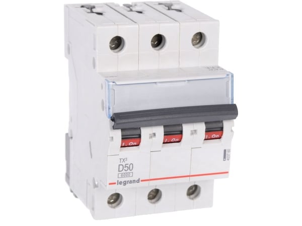 Legrand TX3, Dvärgbrytare, Typ D, IP20, 240 - 415 V