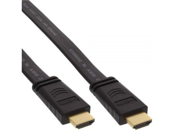 InLine 17010F, 10 m, HDMI-tyyppi A (vakio), HDMI-tyyppi A (vakio), 3D, Musta