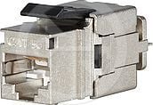 Solarix SXKJ-5E-STP-BK-NA - Modulaarinen sisäkappale - CAT 5e - STP - RJ-45 - musta