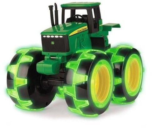 Tomy John Deere Monster Lightning Wheels, Monster hitsausauto, 3 vuotta, AAA, muovia, musta, vihreä