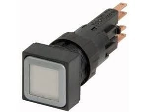 Eaton Q18LT-WS, Tryckknappsbrytare, Svart, Vit, IP65, 18 mm, 60 mm, 18 mm