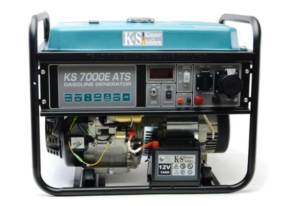 KÖNNER & SÖHNEN BENSINGENERATOR 5,0kW 230V KS 7000E ATS, ELEKTRISK START