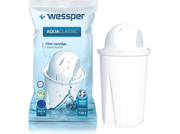 Wessper WES002, Manuelt vannfilter, 150 l, Hvit