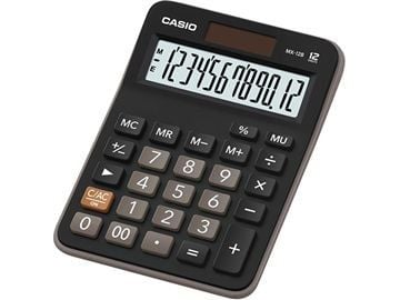 Bordkalkulator CASIO MX-12B, 106,5 x 147 x 29 mm