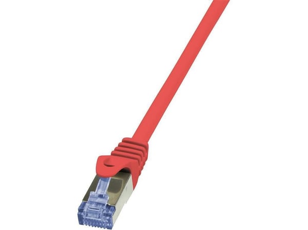 LogiLink 1m Cat.6A 10G S/FTP, 1 m, Cat6a, S/FTP (S-STP), RJ-45, RJ-45, Oransje