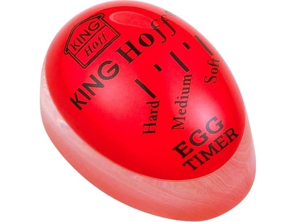 King Hoff mekaniskt ägg, röd (KH-1015)