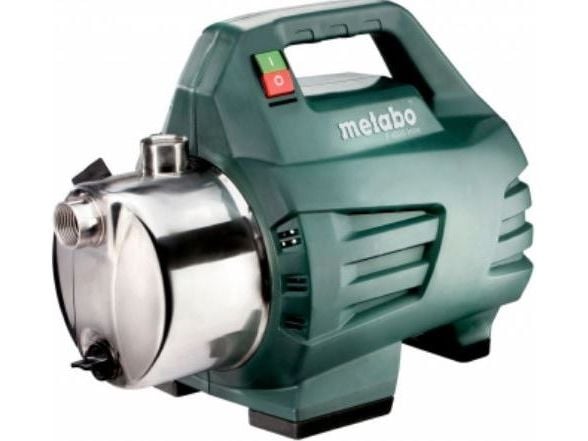Metabo P 4500 Inox, 1300 W, AC, 4,8 stang, 4500 l/t, IPX4, Grønn, Rustfritt stål