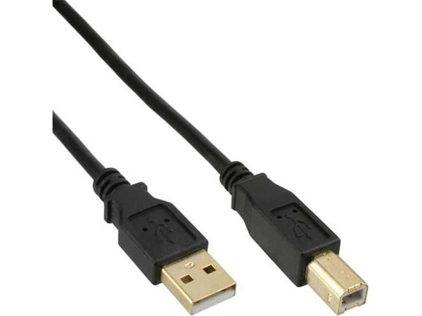 InLine 34555S, 5 m, USB A, USB B, Hanstik/Hanstik, 480 Mbit/s, Lajittelu