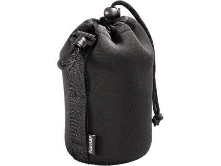 Hama size L, 130 - Pung for linser - neopren - svart