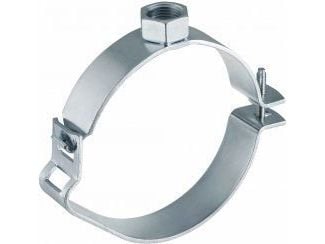 50 mm Rørbærer med 1/2" muffe sort PEH Geberit