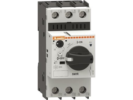 Lovato Electric motorskyddsbrytare med vred 24 - 32A 50kA 400V (SM1R3200)
