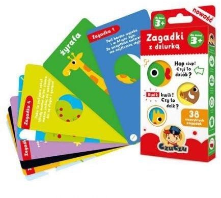 CzuCzu-puslespill med hull for barn 3+ (polsk) Paperback – 1. januar 2017 CzuCzu-puslespill med hull for barn 3+ (polsk) Paperback – 1. januar 2017