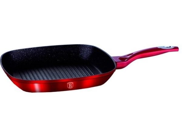 Grillpanne 28 cm BERLINGER HAUS Red METALLIC LINE BH-1271